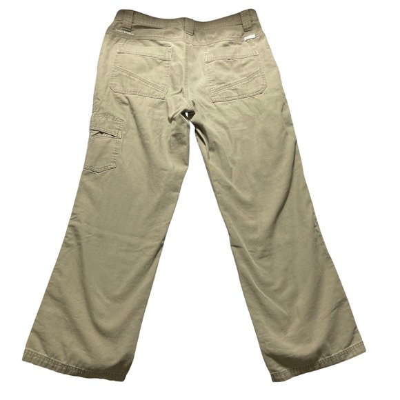 Columbia Omni-Shield Mens Cargo Pants Tan Khaki Cotton AM8564 34x30 - Picture 4 of 8